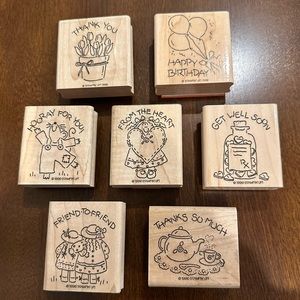 Rare 1996 Stampin Up Stamps